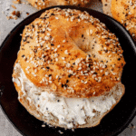 Cottage Cheese Bagels fresh from the oven