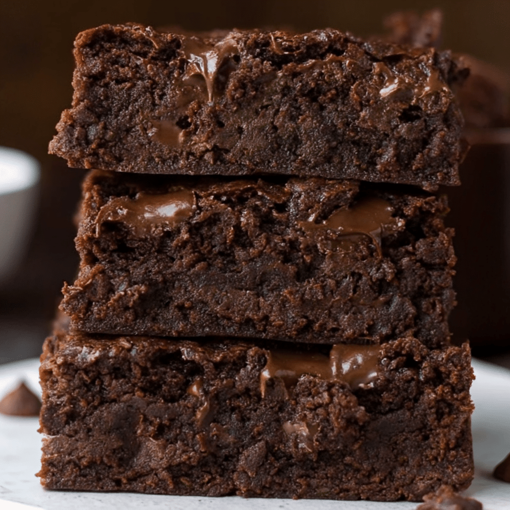 vegan-brownies-recipe (1) Peanut butter and raspberry topped vegan brownies – vegan brownies recipe